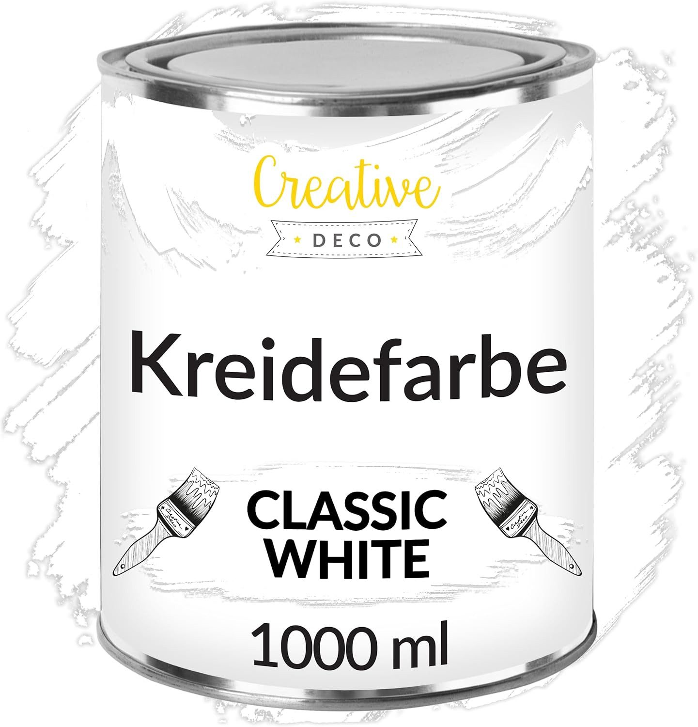 Creative Deco Kreidefarbe Kreidefarbe für Möbel Möbelfarbe Landhaus Vintage Matt Abwaschbar