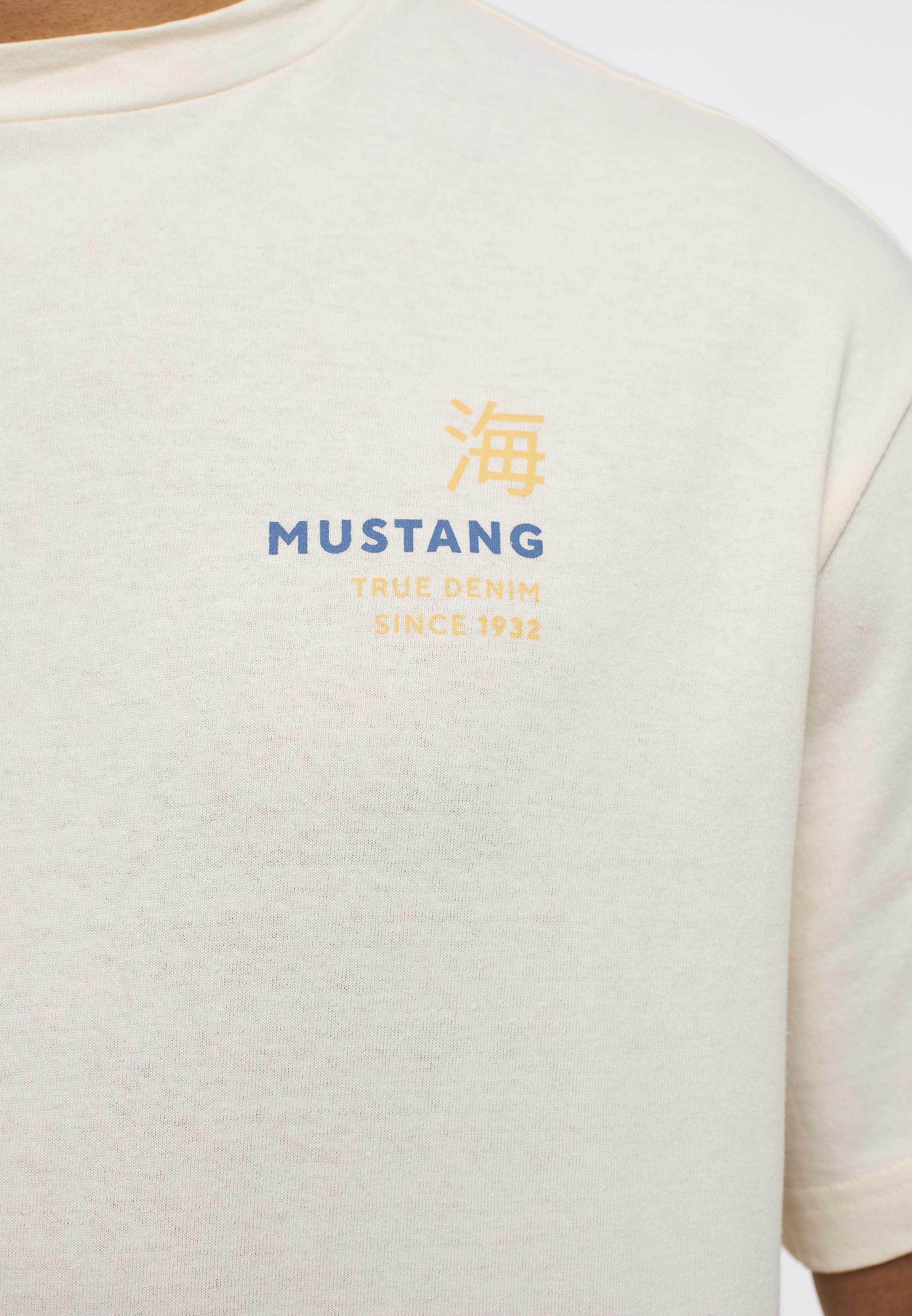 MUSTANG Backprint Style Aidan C T-Shirt