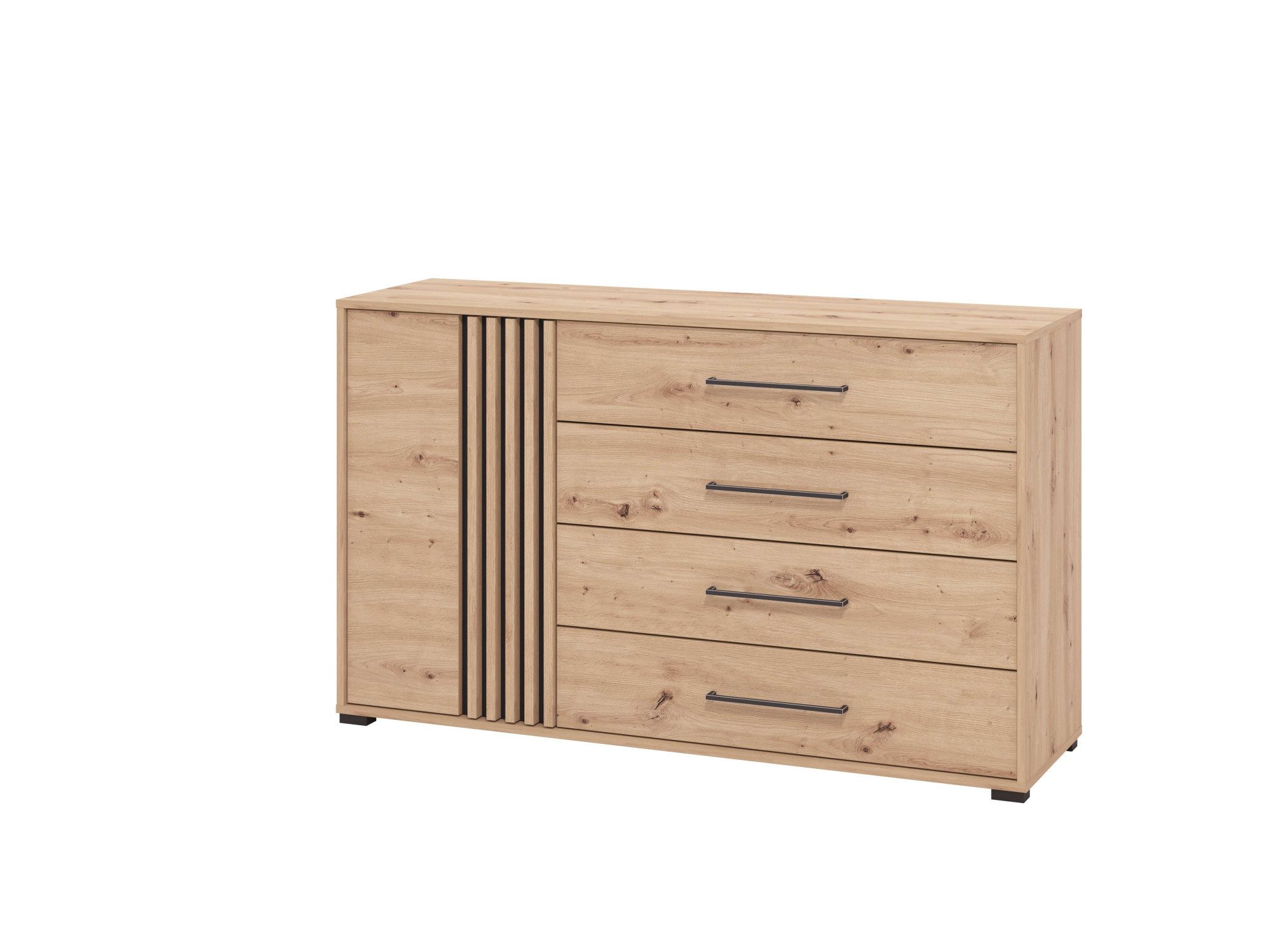 Kommode Ascalon Sideboard, Breite 138 oder 93 cm, mit ABS Schutzkanten