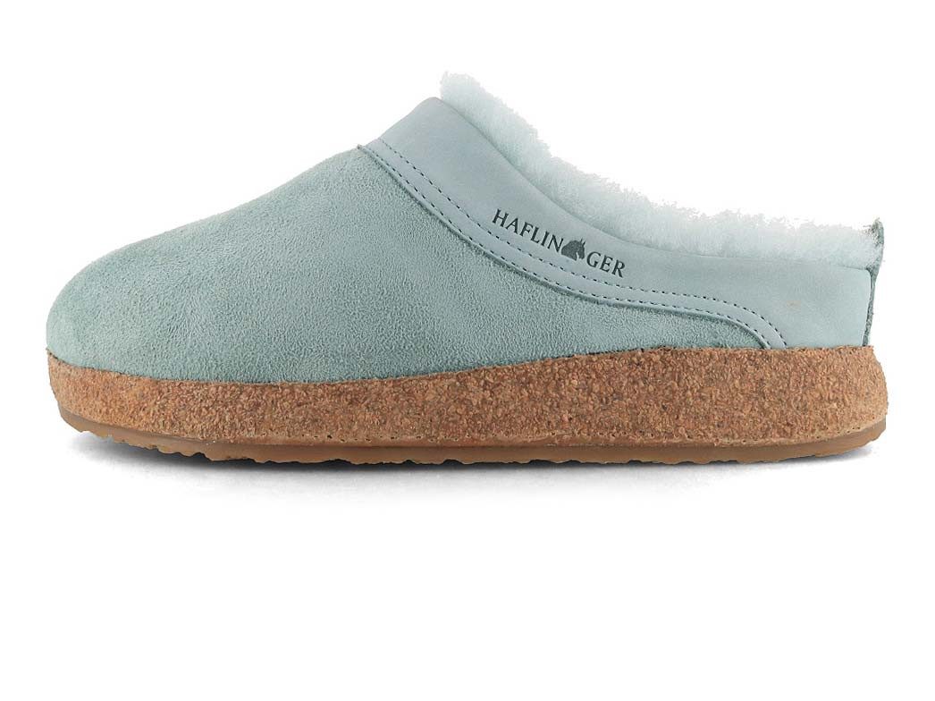 Haflinger Lammfellclogs Snowbird Hausschuh outdoor geeignet
