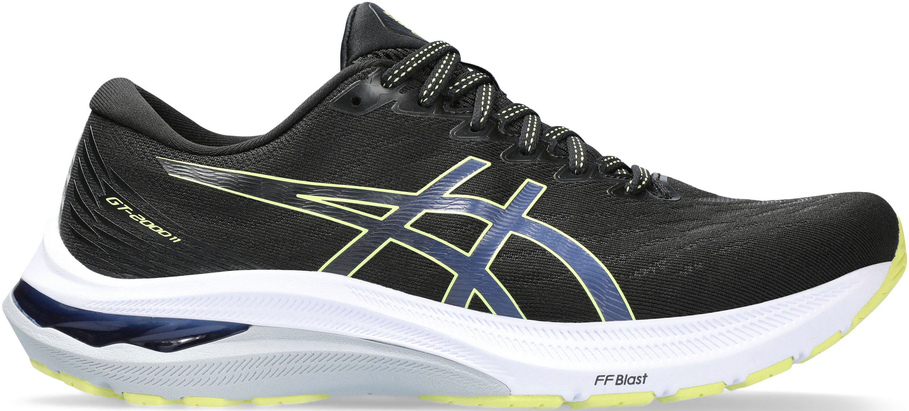 Laufschuh 11 schwarz-gelb GT-2000 Asics