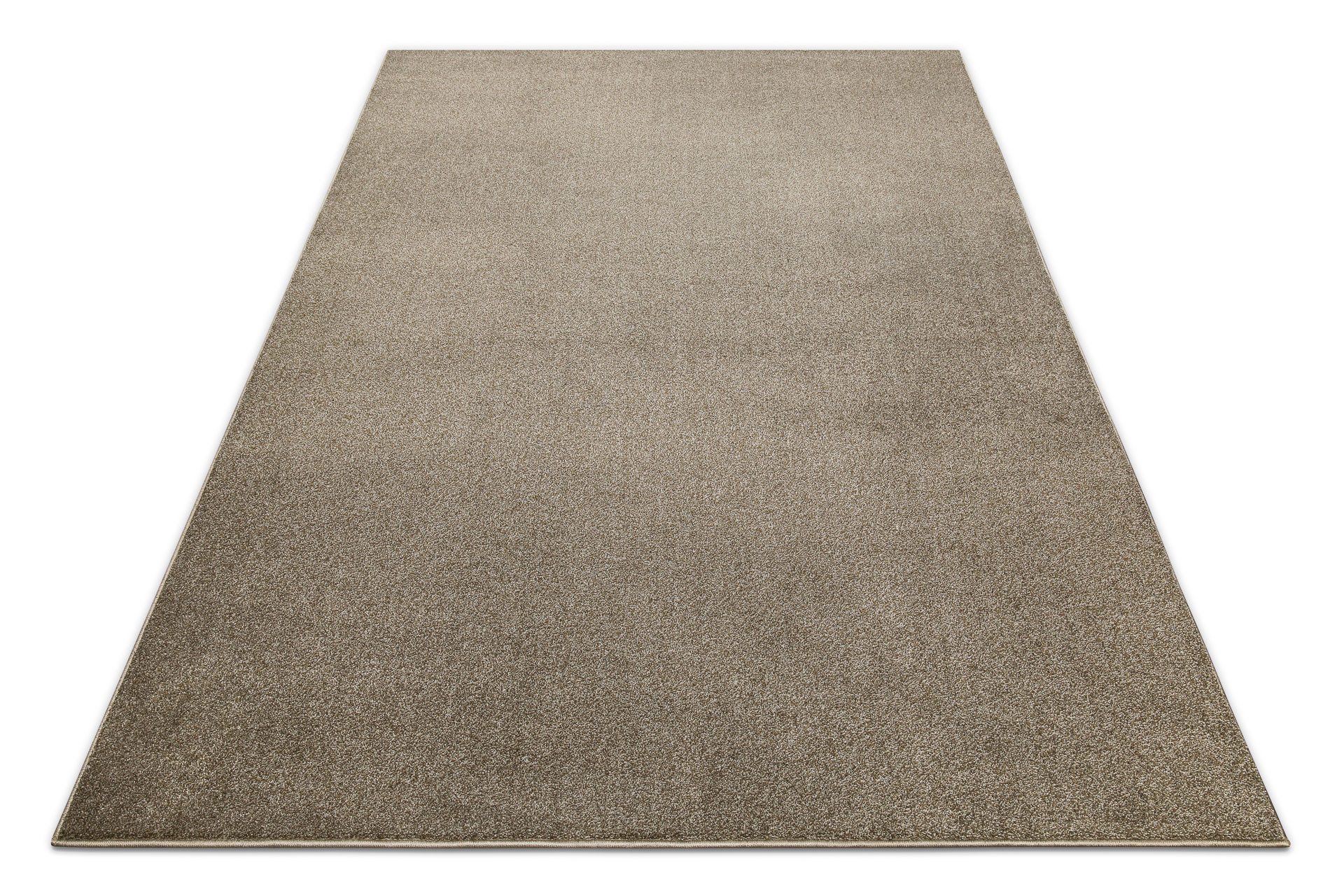 Wecon home Teppich Tim, rechteckig, Höhe: 12 mm, einfarbig, meliert, modern, pflegeleicht, Wohnzimmer, Schlafzimmer