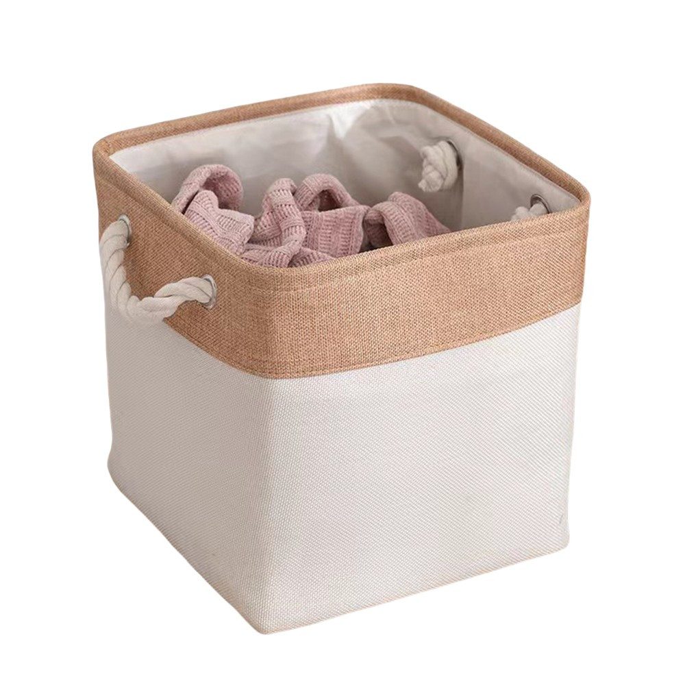 Coonoor Aufbewahrungsbox 33 x 33 x 33 cm Großer Aufbewahrungskorb, Korb Auf günstig online kaufen
