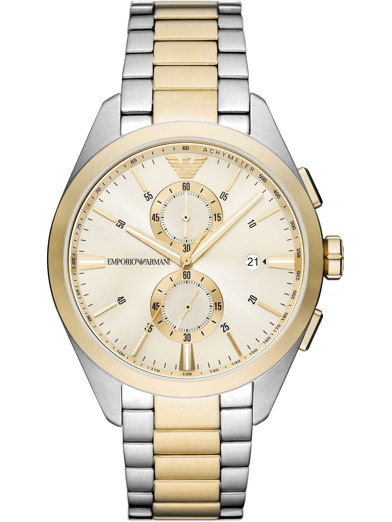 Chronograph Emporio Armani Herren-Uhren Analog Quarz