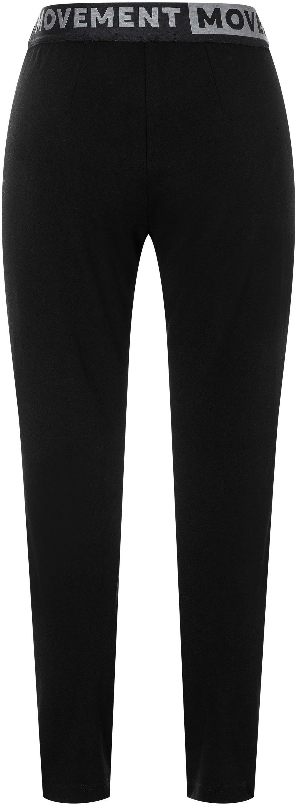 MAC dezenten mit easy smart Reißerschluss-Taschen Jerseyhose black