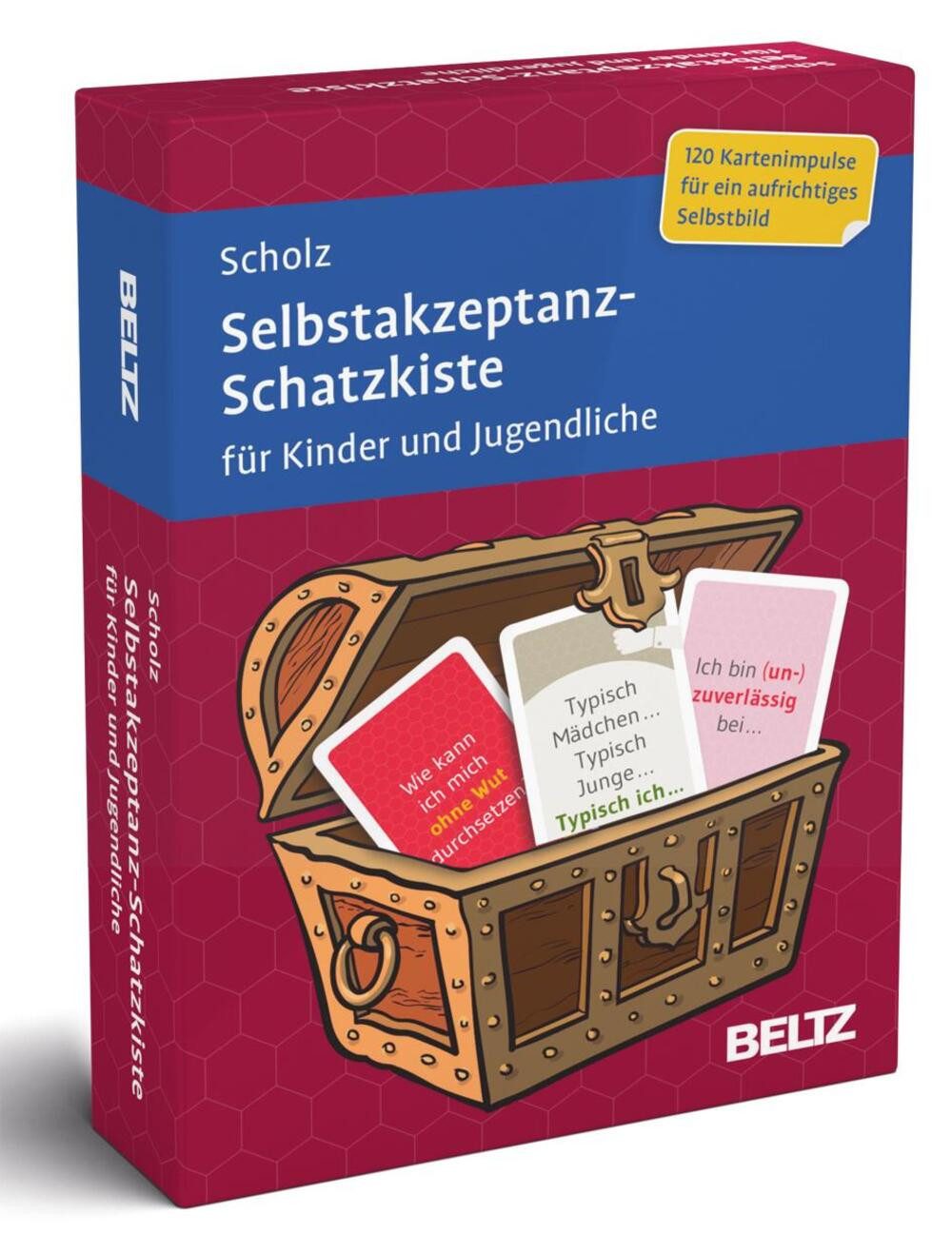 Beltz Verlag Spiel, Selbstakzeptanz-Schatzkiste für Kinder und Jugendliche