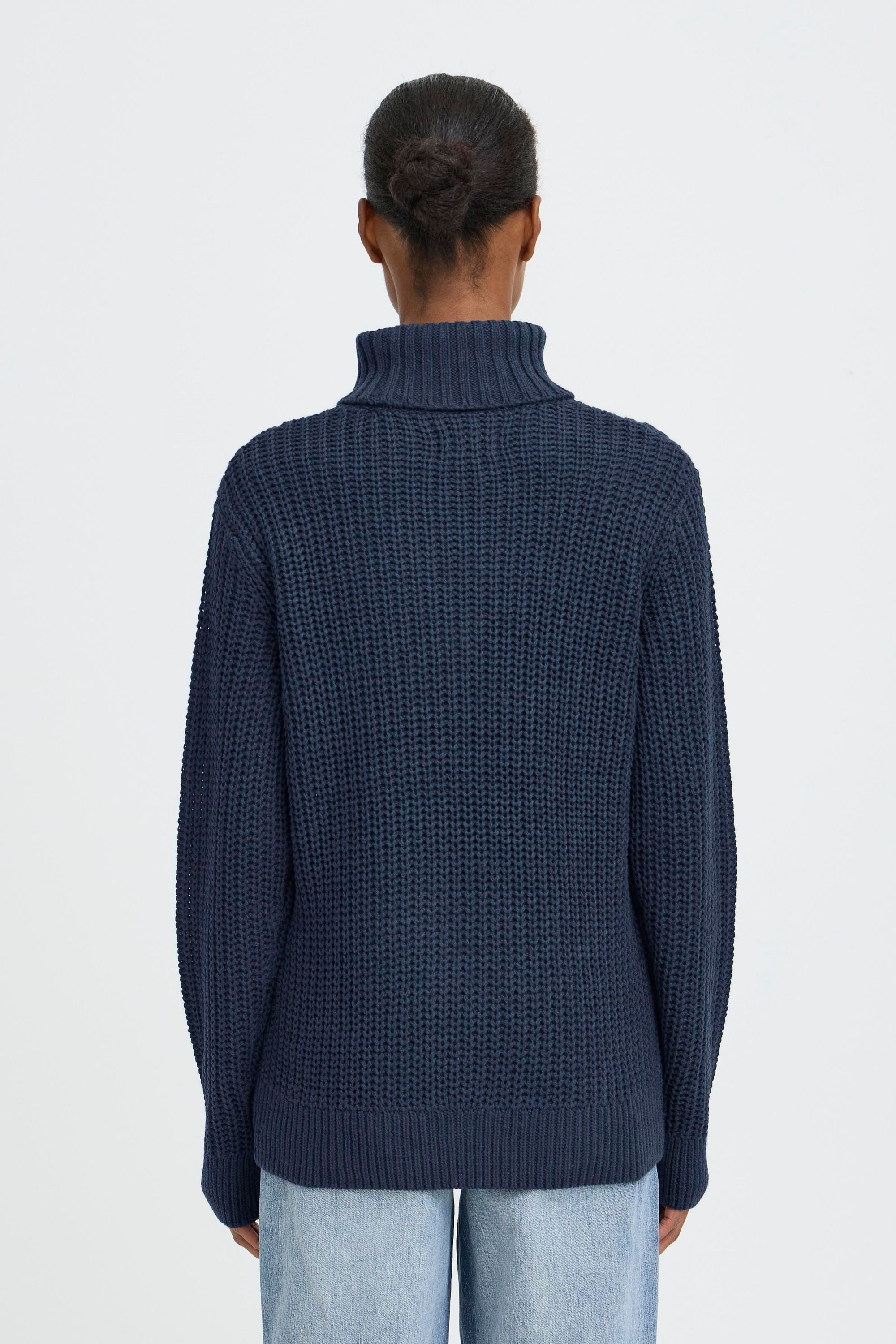 OXMO Rollkragenpullover OXEdna Eleganter Rollkragenpullover