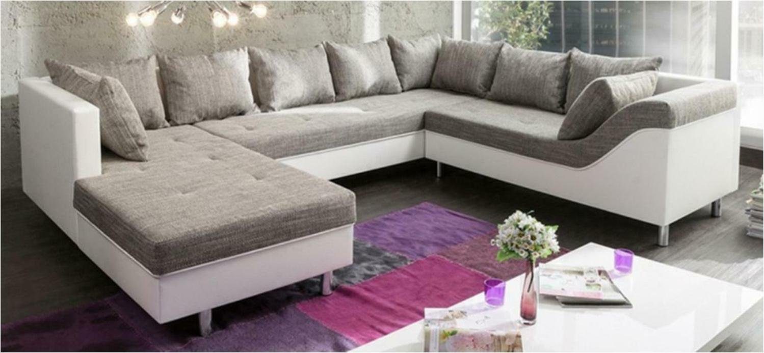 JVmoebel Sofa Design Ecksofa Uform Modern Sofas Couch Wohnlandschaft, Made in Europe