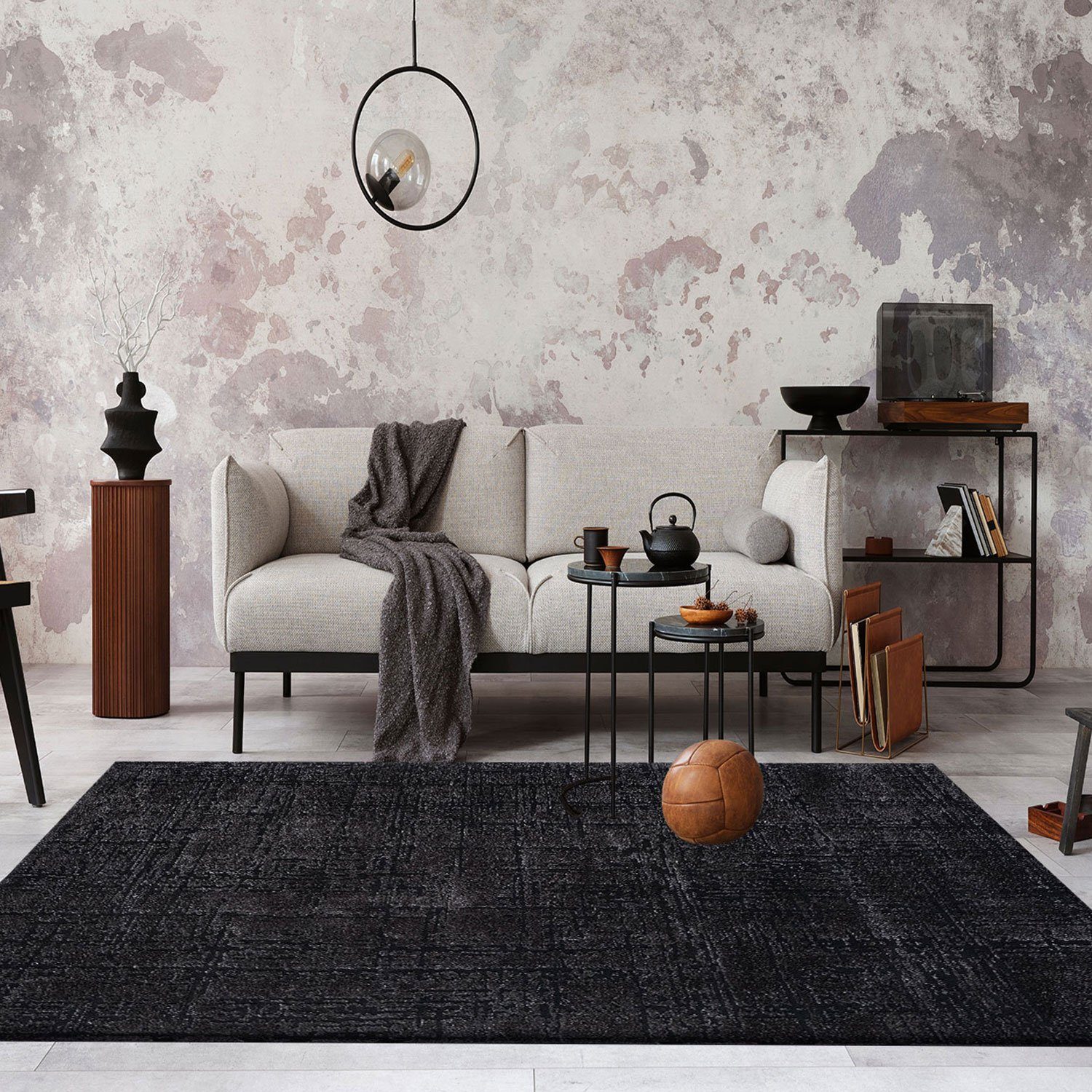 Vimoda Teppich Kurzflor Modern, Rechteckig, Super Weich, 3D Effekt, Hoch Ti günstig online kaufen