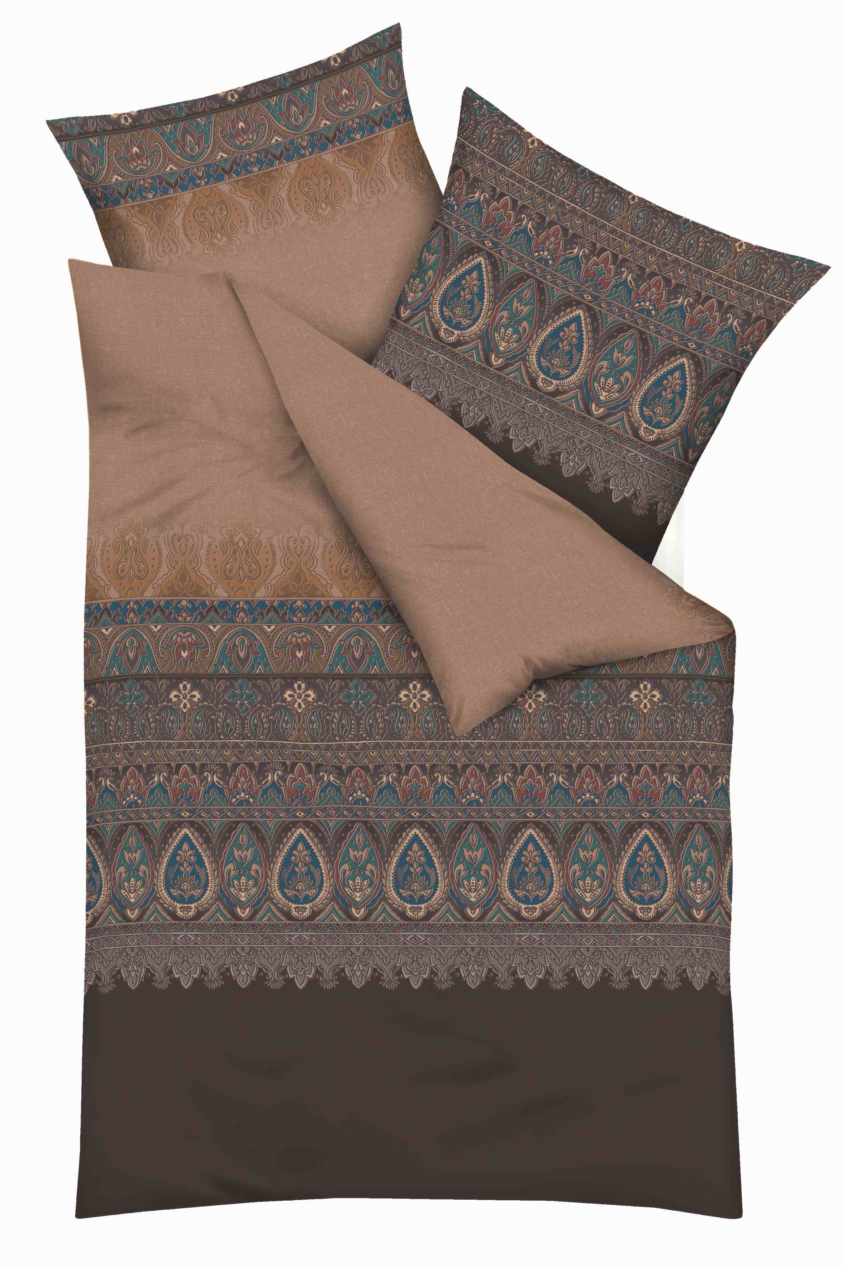 Kaeppel Bettwäsche Opulence, Mako-Satin, 2 teilig, Paisleymuster