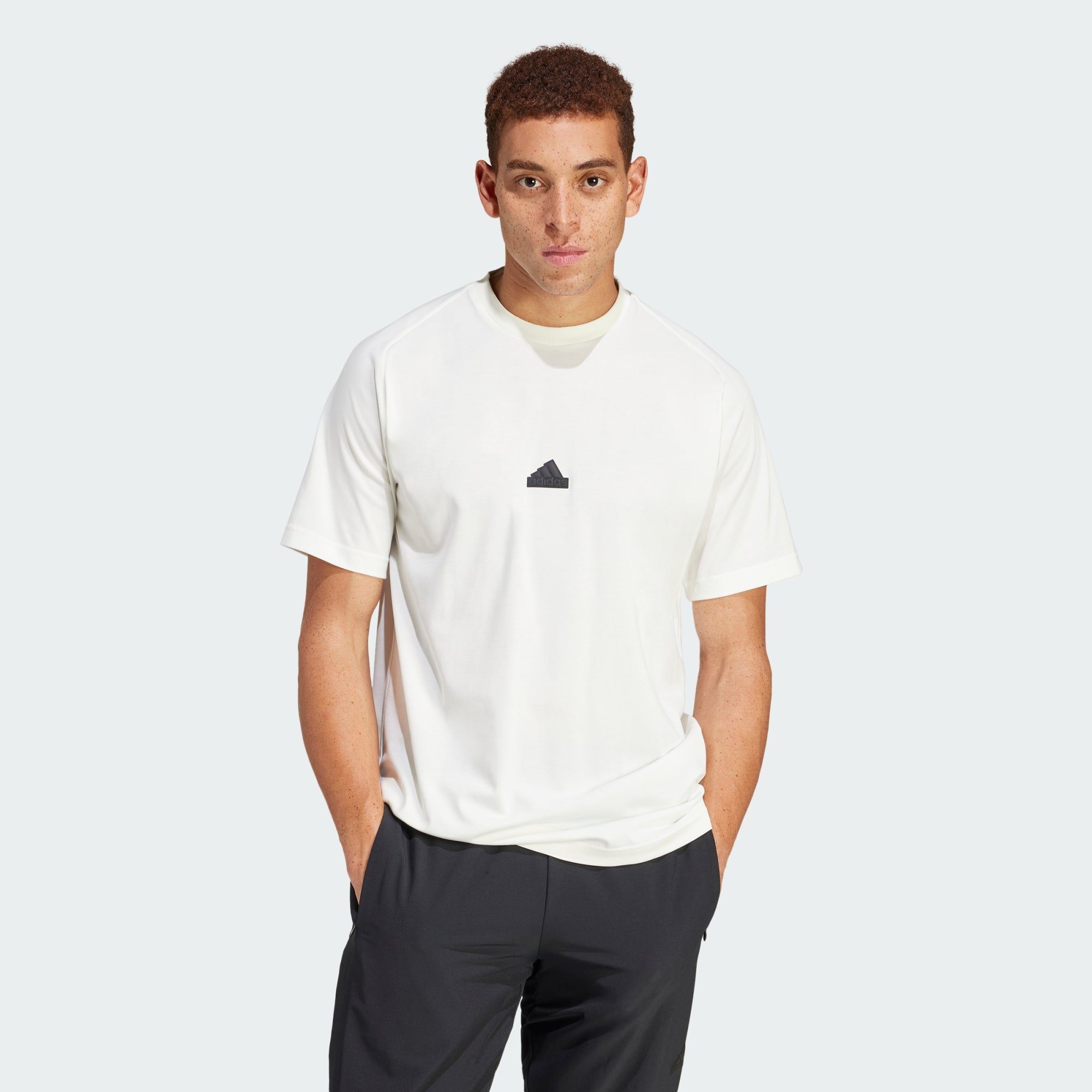 adidas Sportswear T-Shirt Z.N.E. T-SHIRT Off White