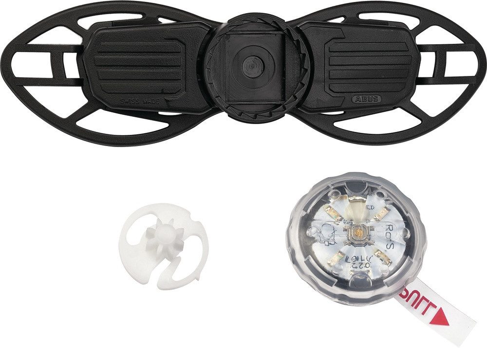 ABUS Fahrradhelm ZOOM SLIM LED Verstellsystem