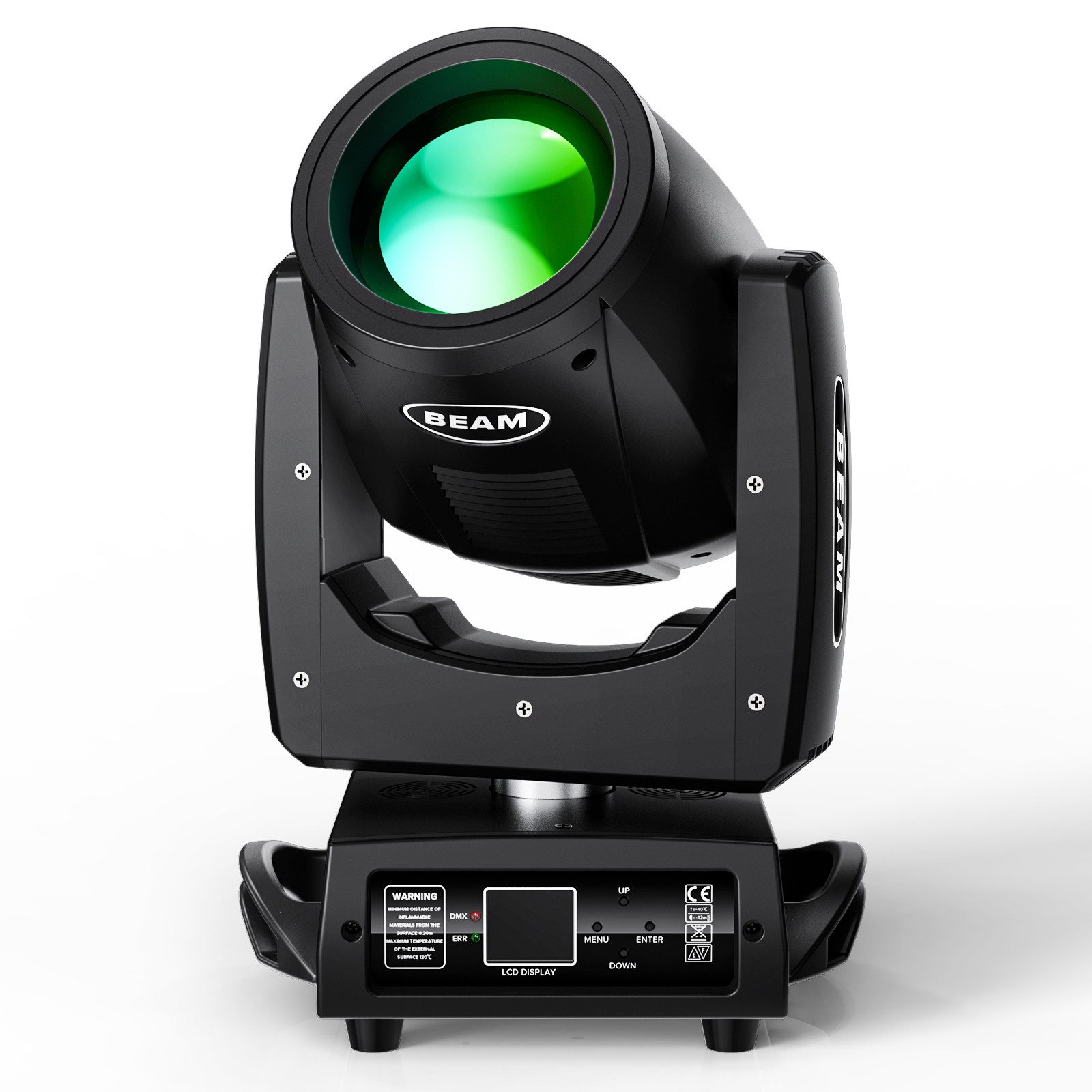 ZonQoonz Discolicht 270W Moving-Head-Scheinwerfer, sprachgesteuertes für Hochzeiten Partys