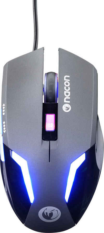 nacon »GM-105« Gaming-Maus (kabelgebunden, USB, 2400 dpi, 6 Tasten)