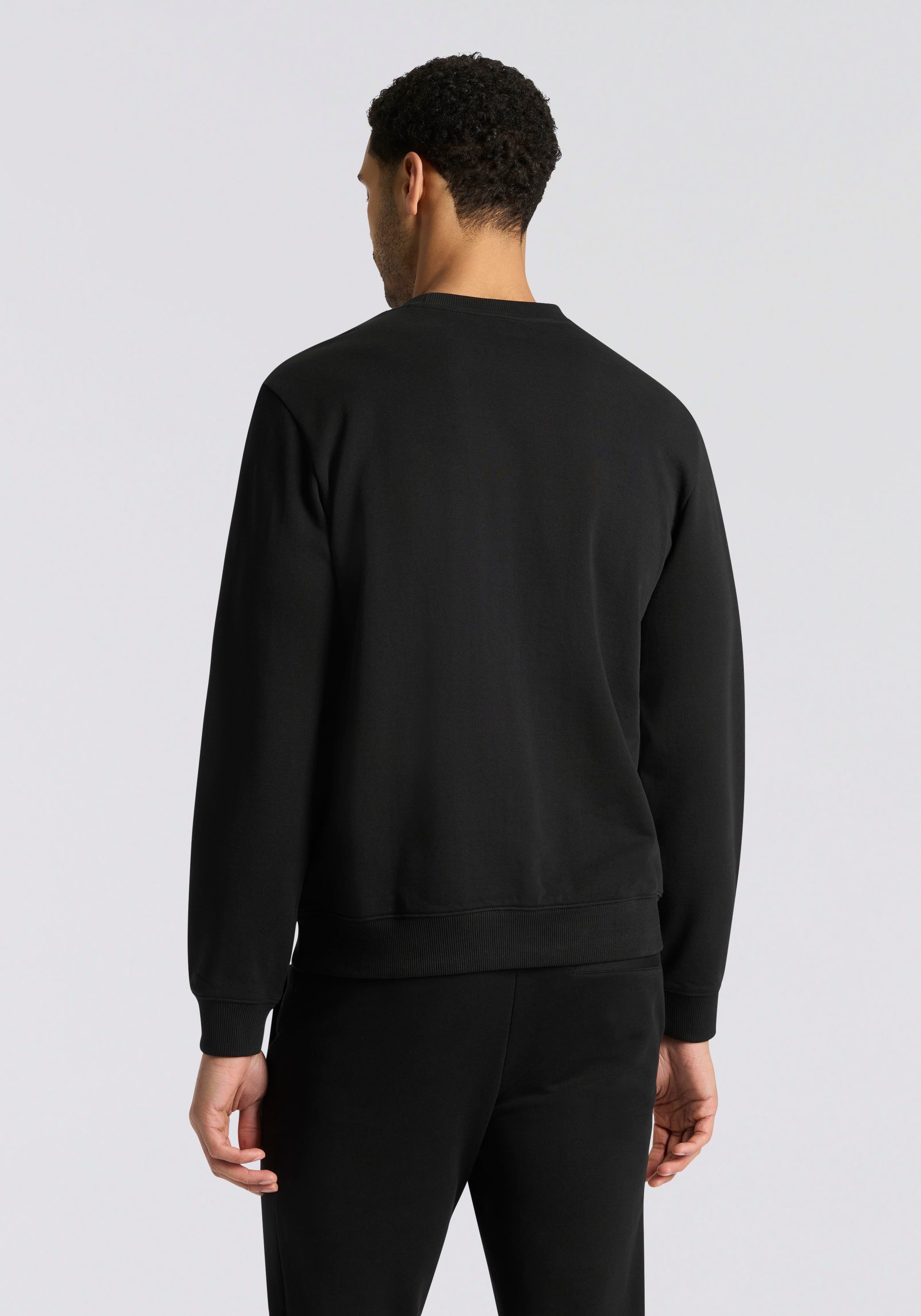 HUGO Sweatshirt Diragol Rundhalsausschnitt, Regular Fit, HUGO Label