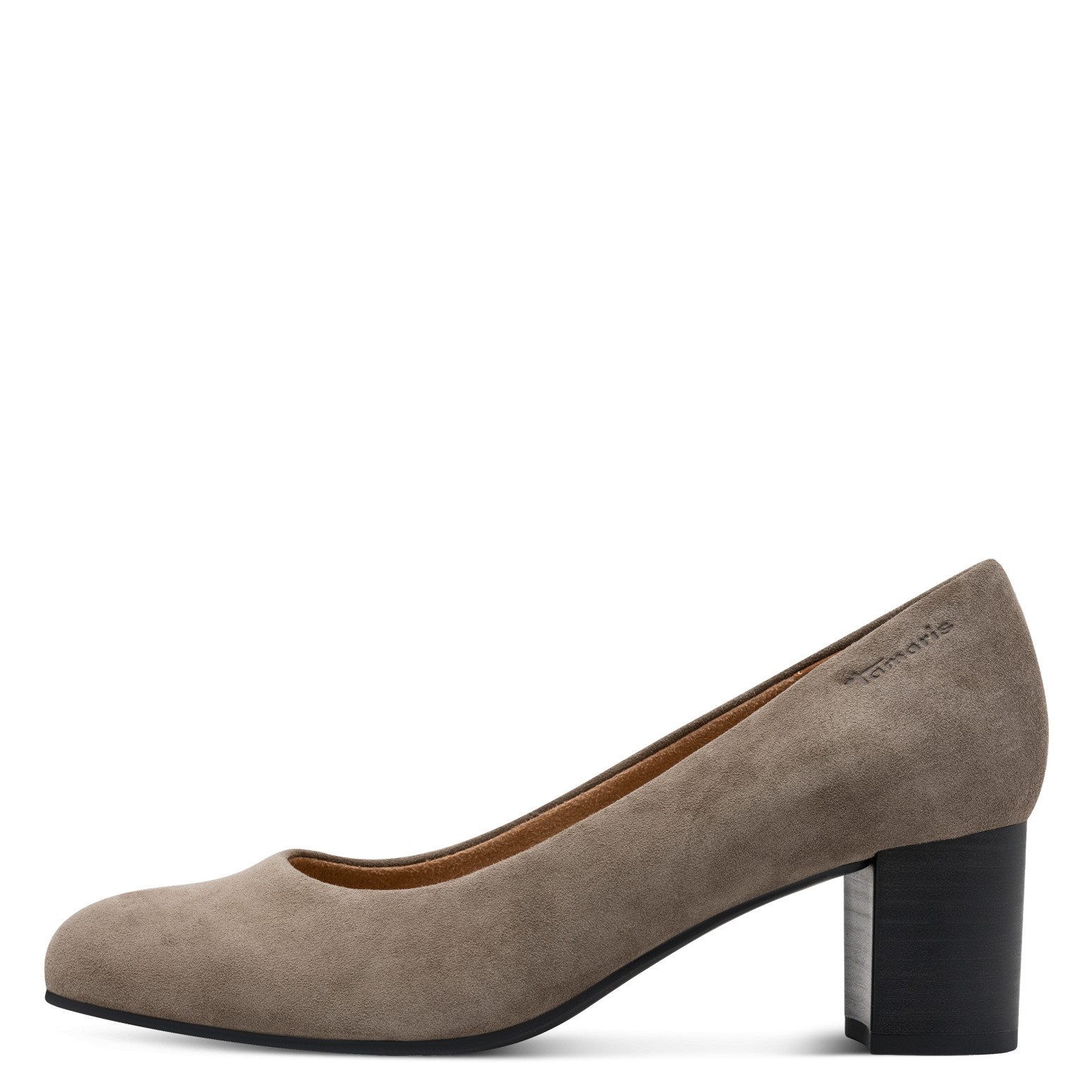 Tamaris Tamaris Damen Pumps 8-82400-47-377 TAUPE SUEDE Pumps