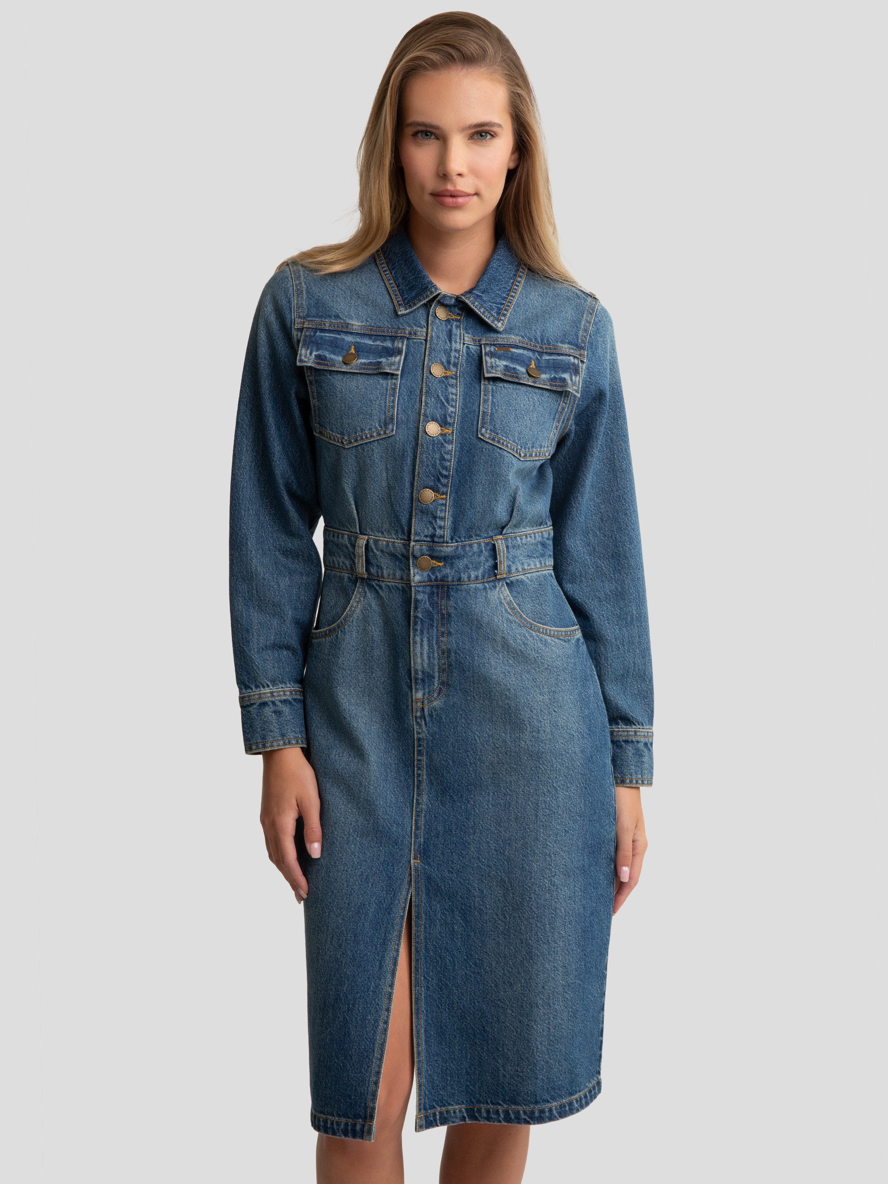 BIG STAR Jeanskleid LAYLANA (1-tlg) günstig online kaufen