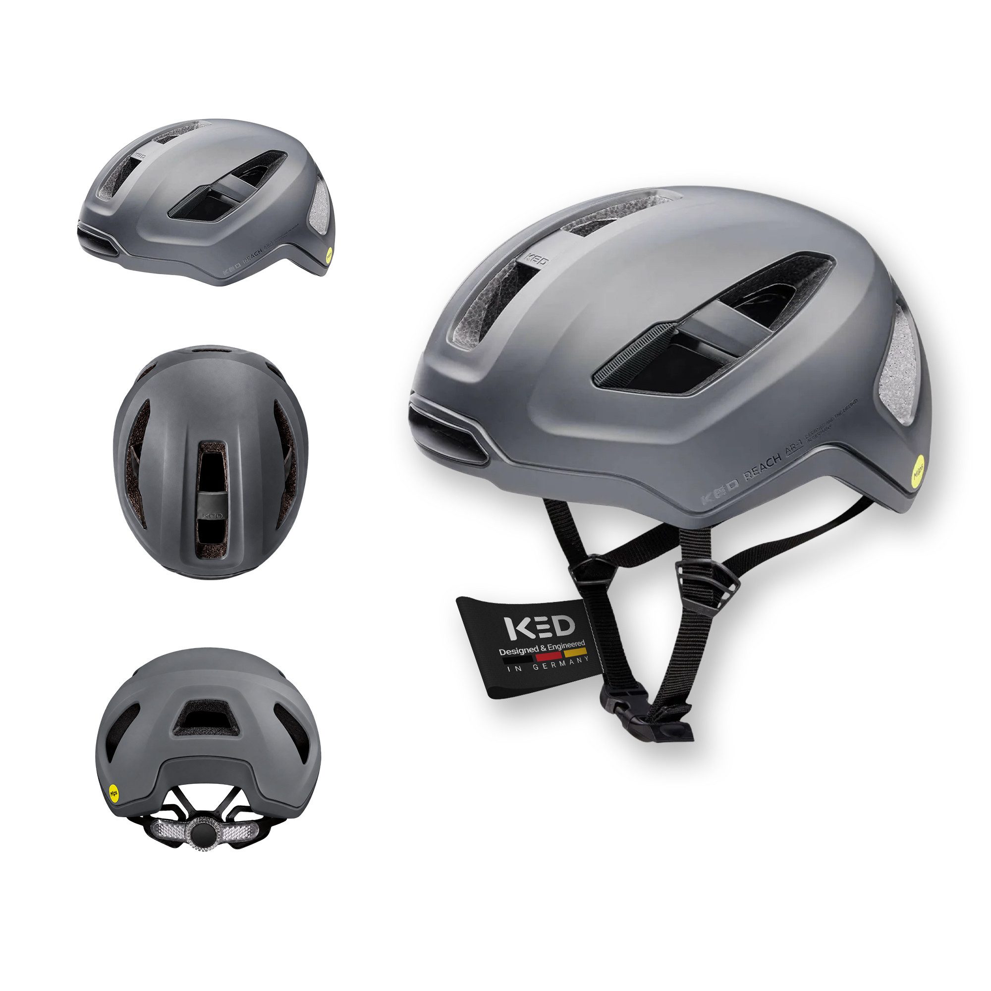 KED Fahrradhelm Reach AR-1, Für E-Bike & Mountainbike