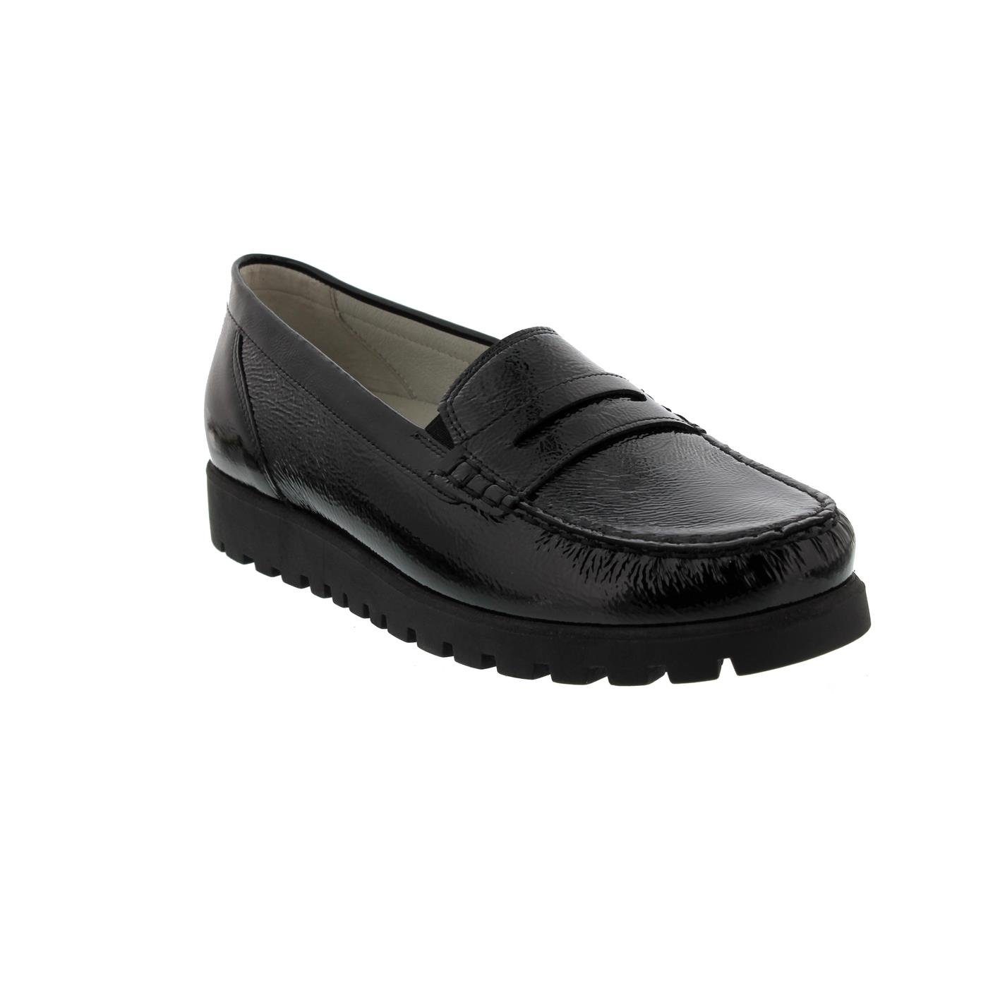 Waldläufer Waldläufer Hegli, Slipper, Profilsohle, Taipei (Lackleder), schw günstig online kaufen