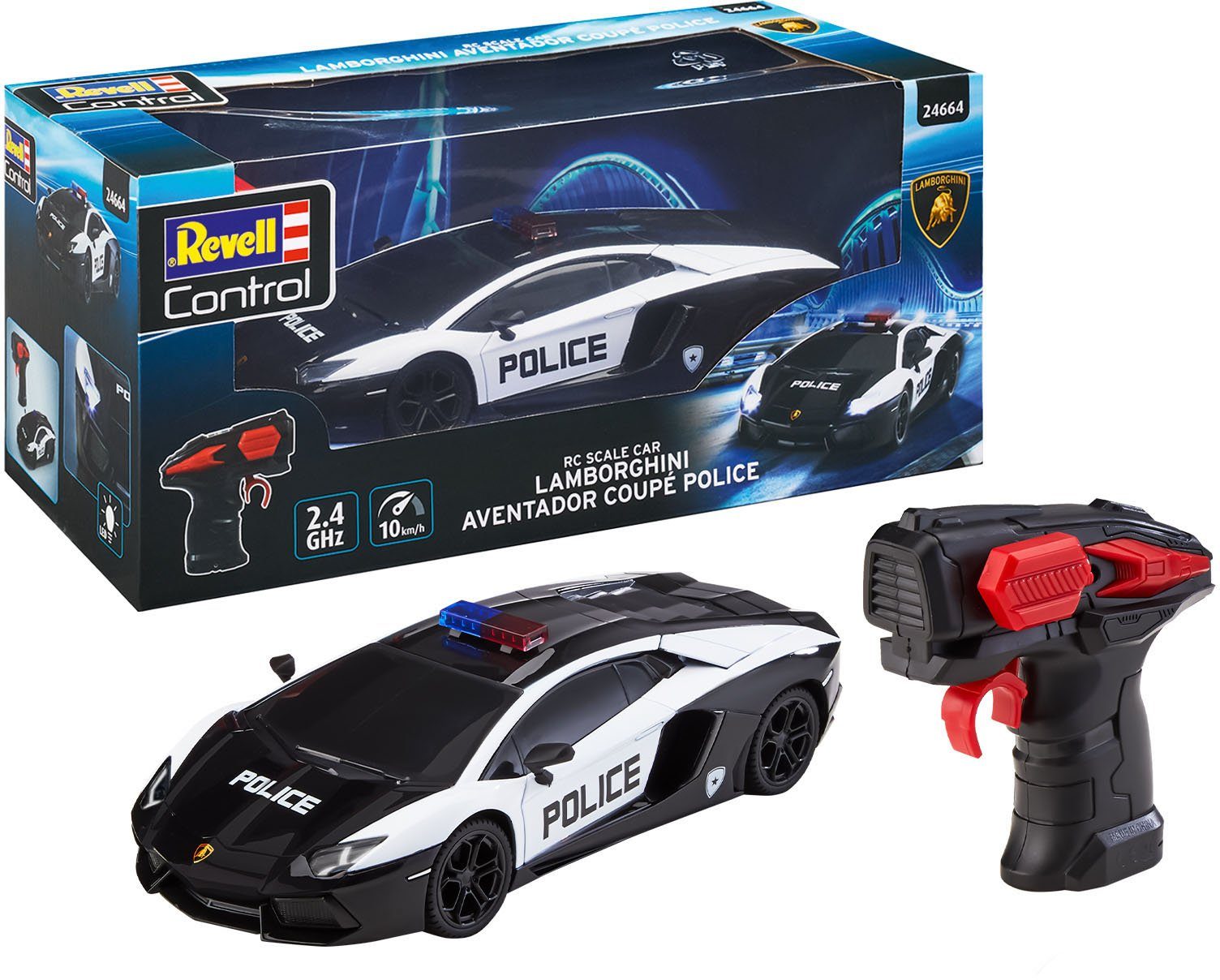 Revell® RC-Auto Revell® control, Lamborghini AventadorPolice