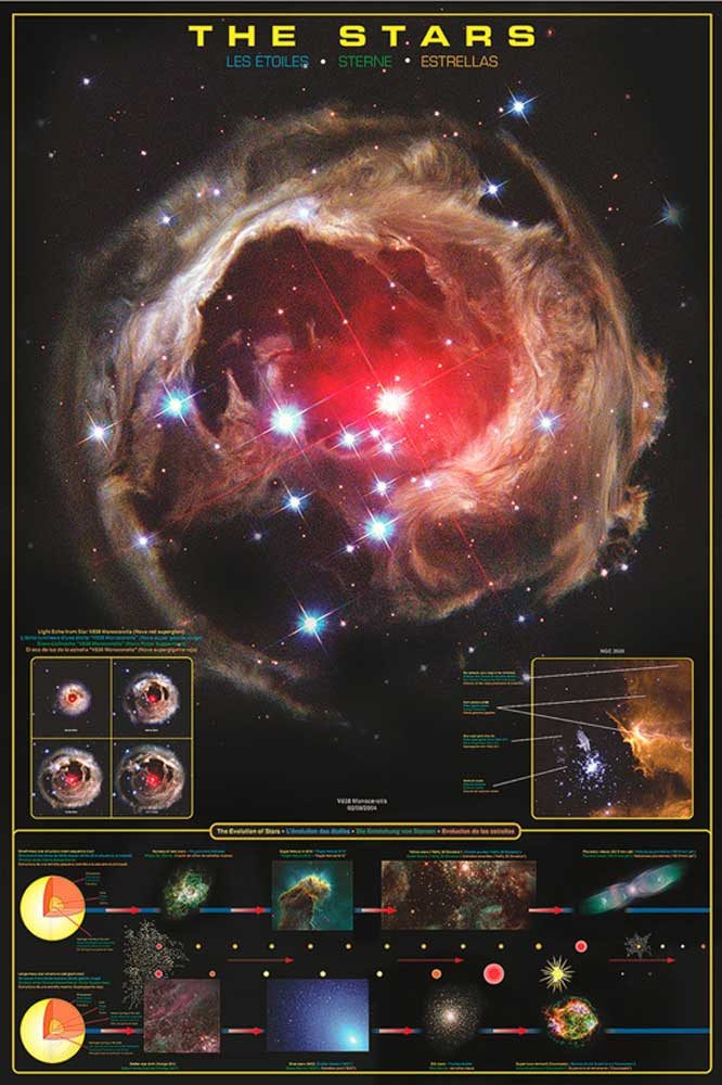 Poster Educational - Bildung - Poster - Stars Sterne