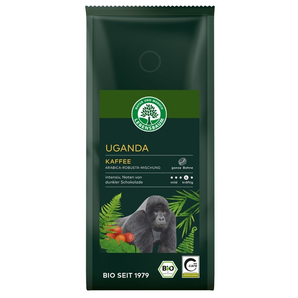 Lebensbaum Kaffee Kaffee - Uganda Bohne 250g