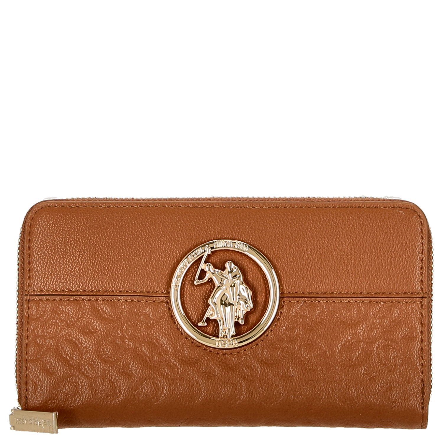 Damen Alle Damentaschen U.S. Polo Assn Geldbörse Bettendorf Börse mit Reißverschluss L 19 cm