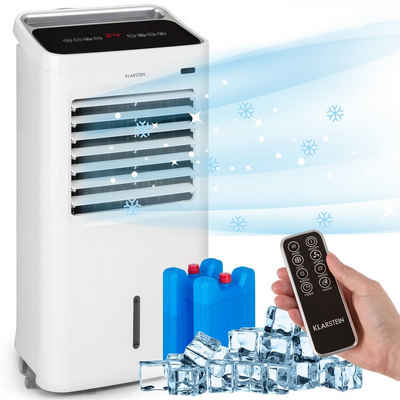 Klarstein Ventilatorkombigerät IceWind 4-in-1 Luftkühler, Luftkühler mobil Air Cooler mit Wasserkühlung