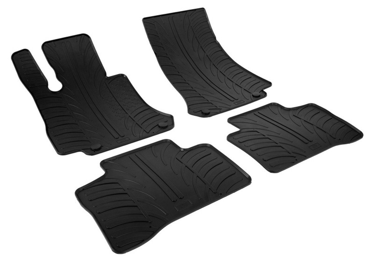 ELMASLINE Auto-Fußmatten 3D (4 St), für BMW X1 (2015-2022) F48 - 3D  Gummimatten - Zubehör - Hoher Rand, (2015, 2016, 2017, 2018, 2019, 2020,  2021, 2021, 2022)