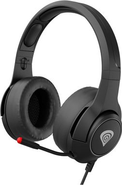 Genesis ARGON 600 kabelgeb. schwarz Gaming-Headset (Freisprechfunktion, Mikrofon abnehmbar, Stummschaltung)