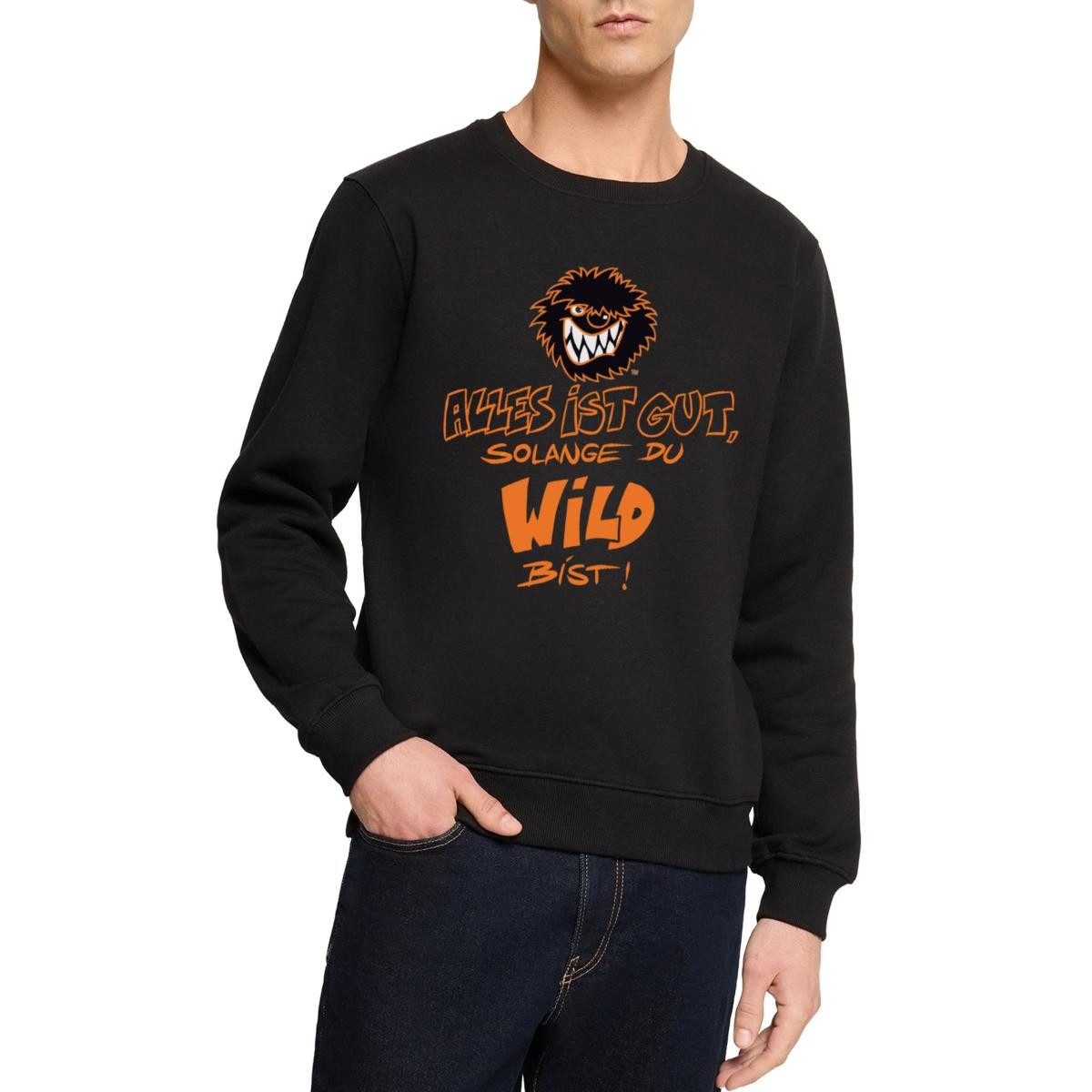 Spreadshirt Sweatshirt Die Wilden Kerle Spruch Motto mit Logo Herren Premium Pullover (1-tlg)