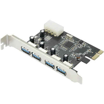 Renkforce 4 Port USB 3 PCI-Express Karte - 4x Extern Modulkarte