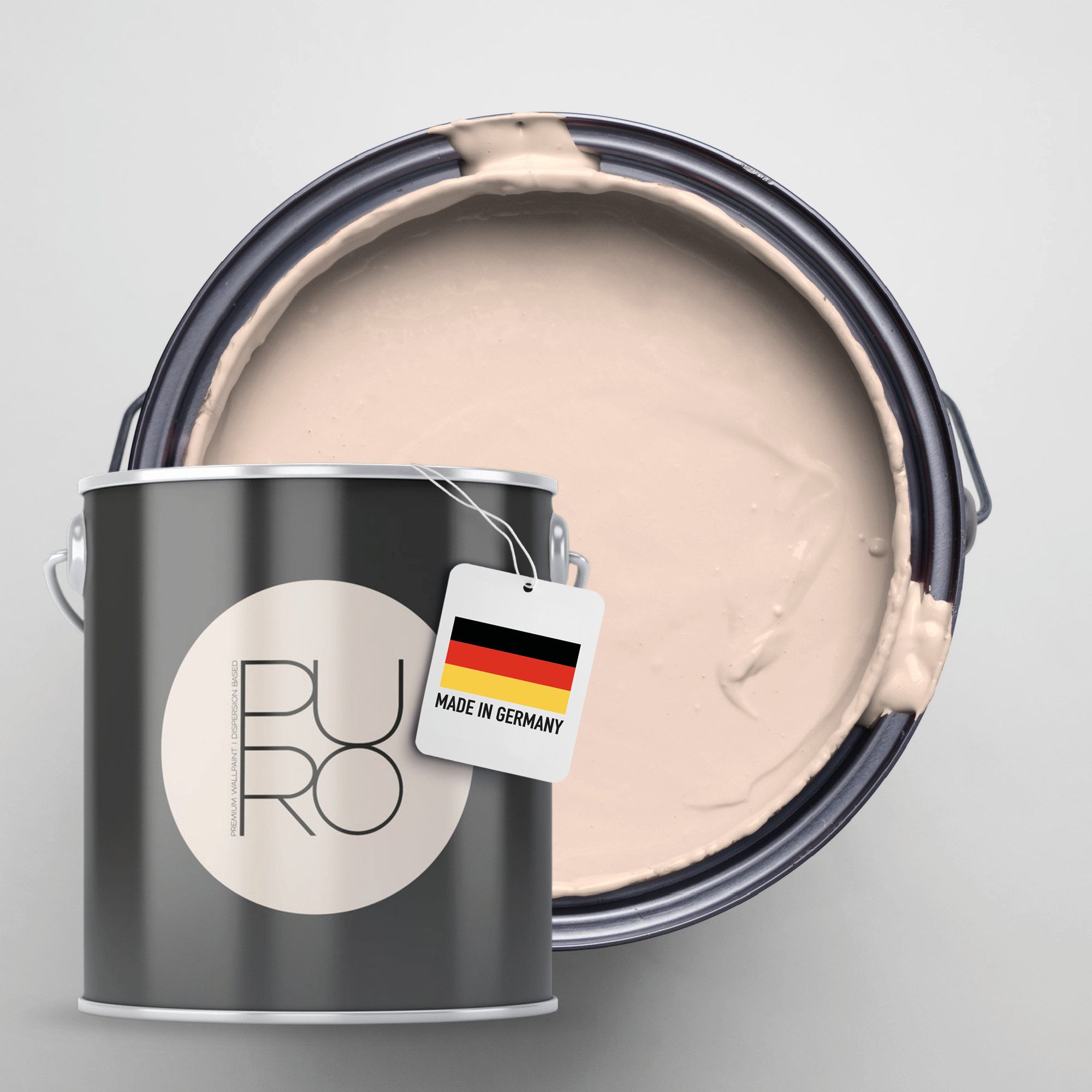 A.S. Création Wandfarbe Premium Innenwandfarbe PURO Tuchmatt varied red, ideal für Wohnzimmer, Schlafzimmer, Flur und Küche, Farbwelt Rot