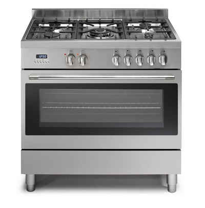 Fratelli Gas-Standherd Fratelli Professional Gas - Single Oven - PR296.50 Stainless Steel