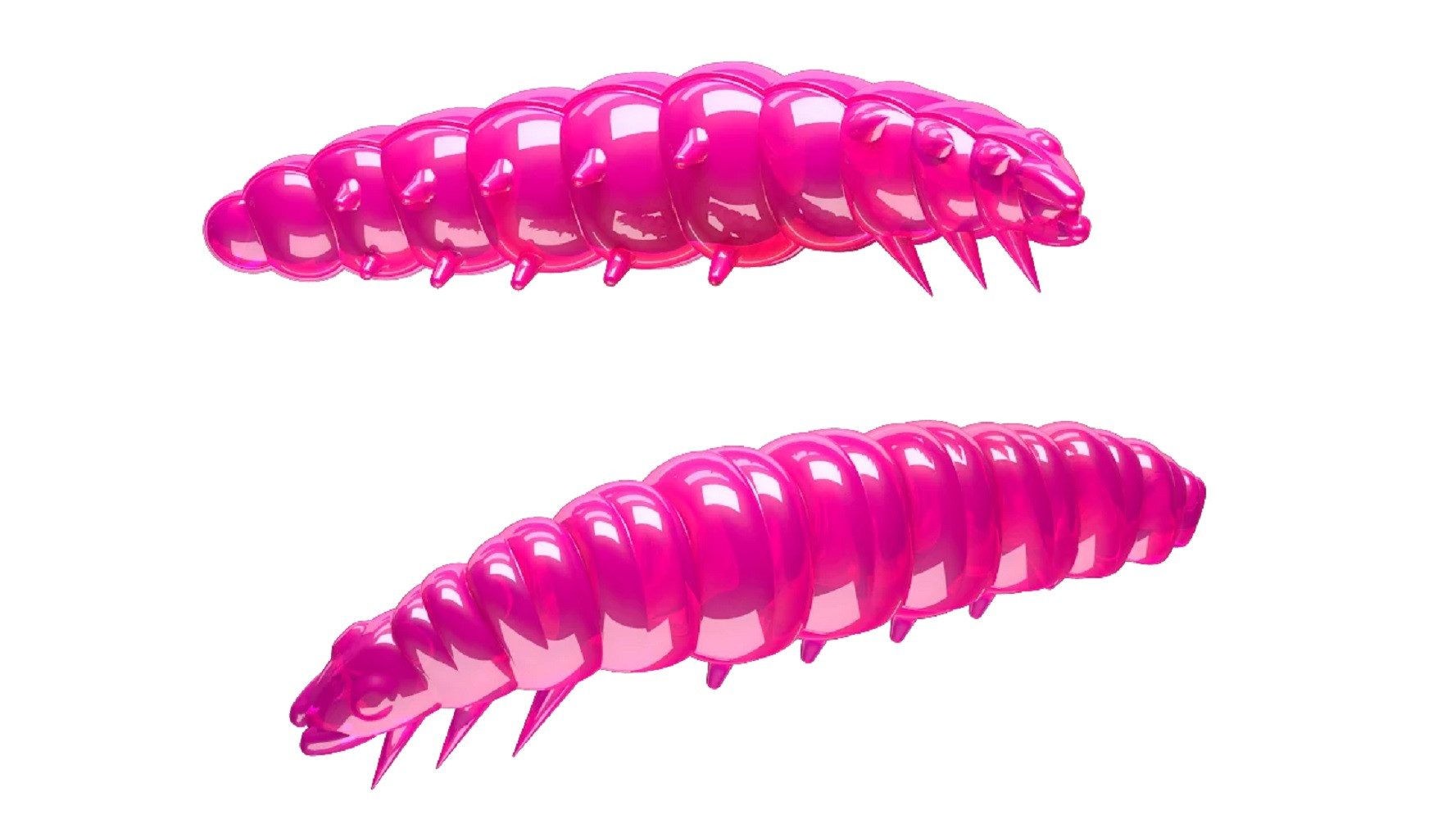 Libra Lures Искусственная приманка LIBRA LURES LARVA 35mm - Käse - Forelle Larve Angeln Gummi 12 St., (Spar-Set), Tolle Farbe und sehr Detailgetreu