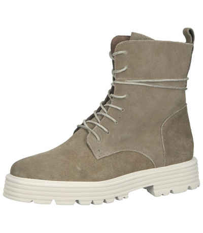 Mexx Stiefelette Veloursleder Schnürstiefelette