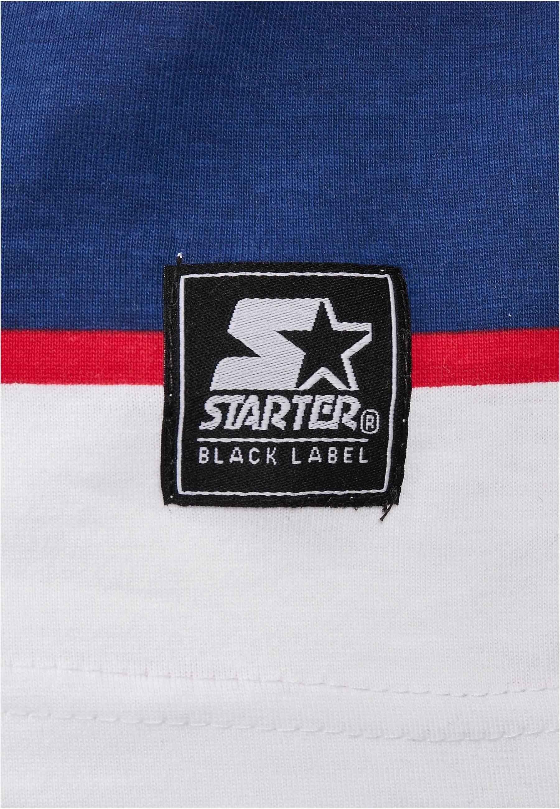 Starter T-Shirt Herren Starter (1-tlg) Logo Tee white/blue Striped