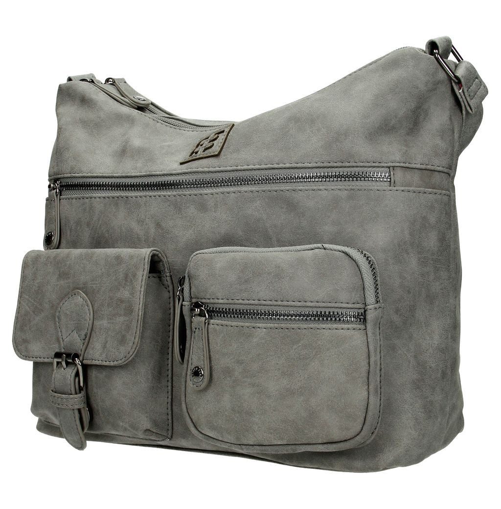 Christian Wippermann Umhängetasche Damen Tasche Schultertasche Umhängetasche Crossover (einzeln), Bag Leder Optik Handtasche