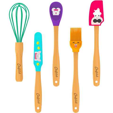 Chefclub Kinder-Küchenset Mini Küchen-Utensilien, (Set, 5-tlg)