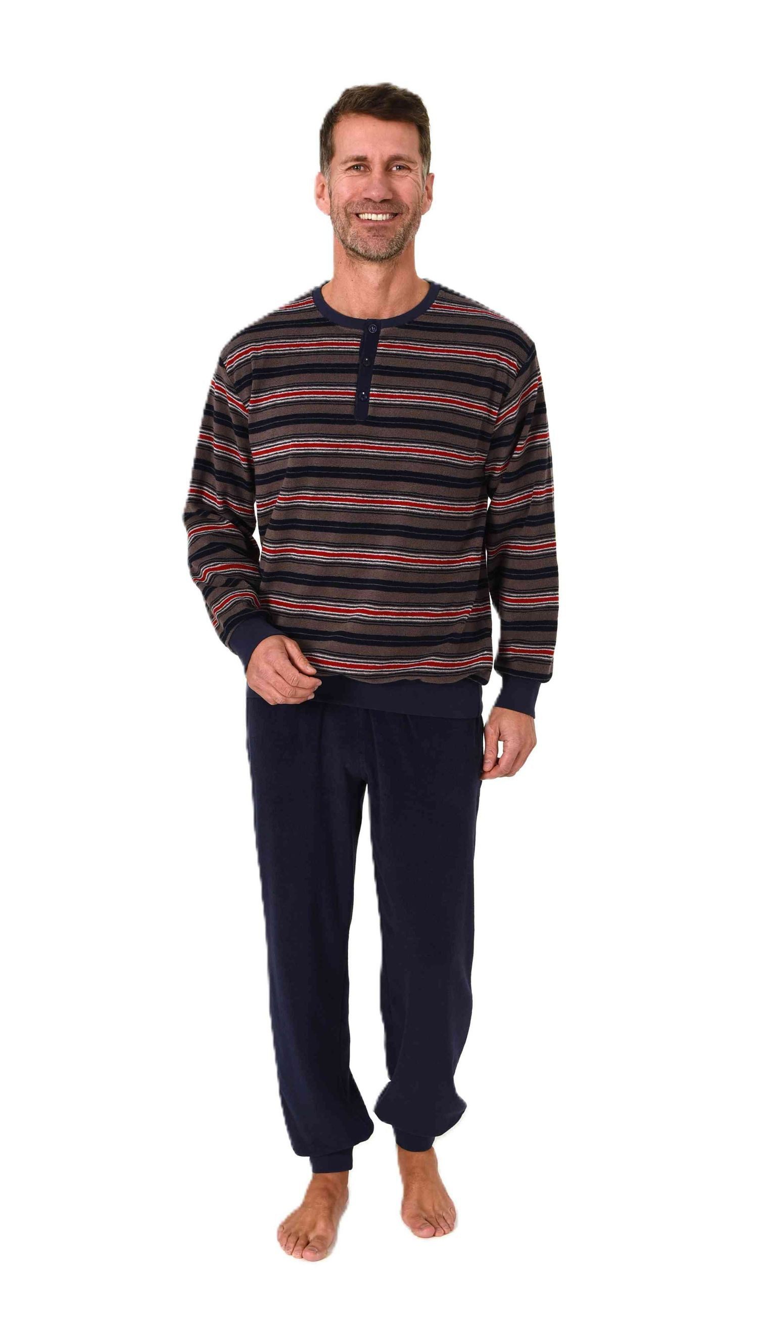 Normann Pyjama Herren Schlafanzug Pyjama lang günstig online kaufen