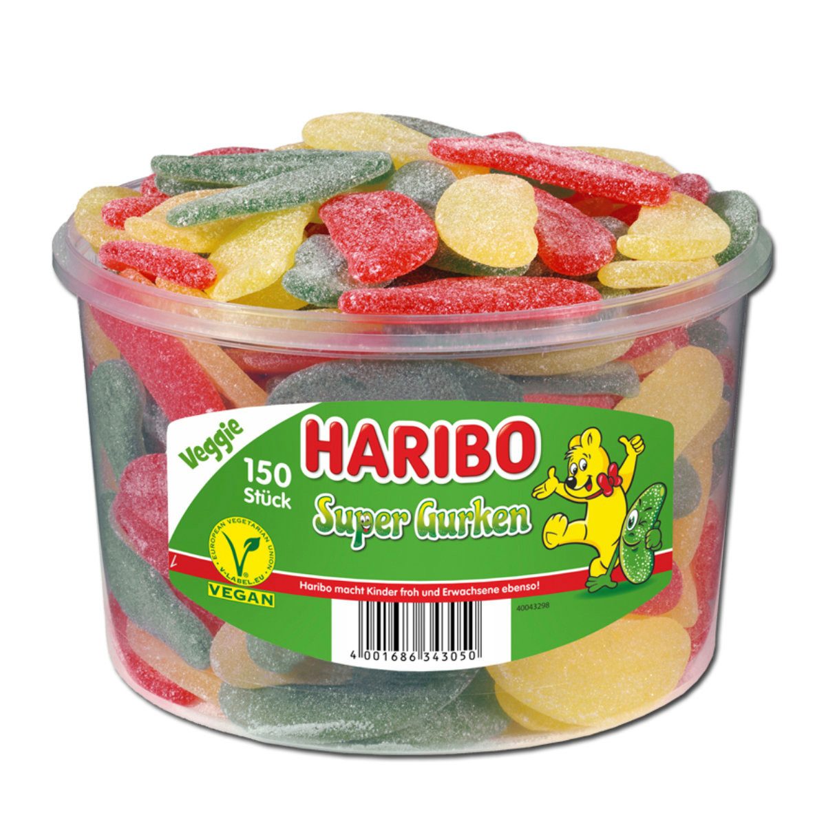 HARIBO Süßigkeit, Haribo Aktionspaket Eine Mischung aus 8 verschiedenen Dosen 10005g