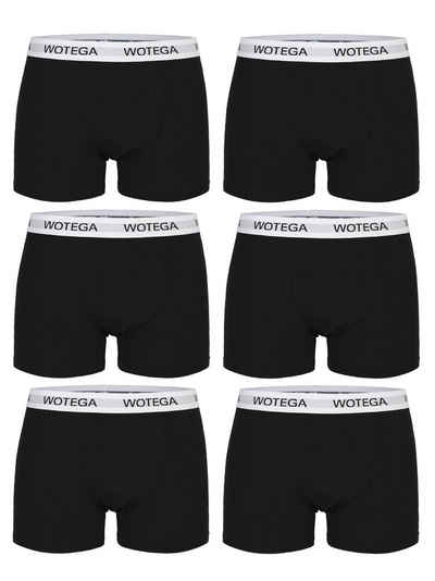 WOTEGA Boxershorts Joe (Spar-Packung, 6er-Pack) bequeme Baumwoll Unterhosen im 6er Pack