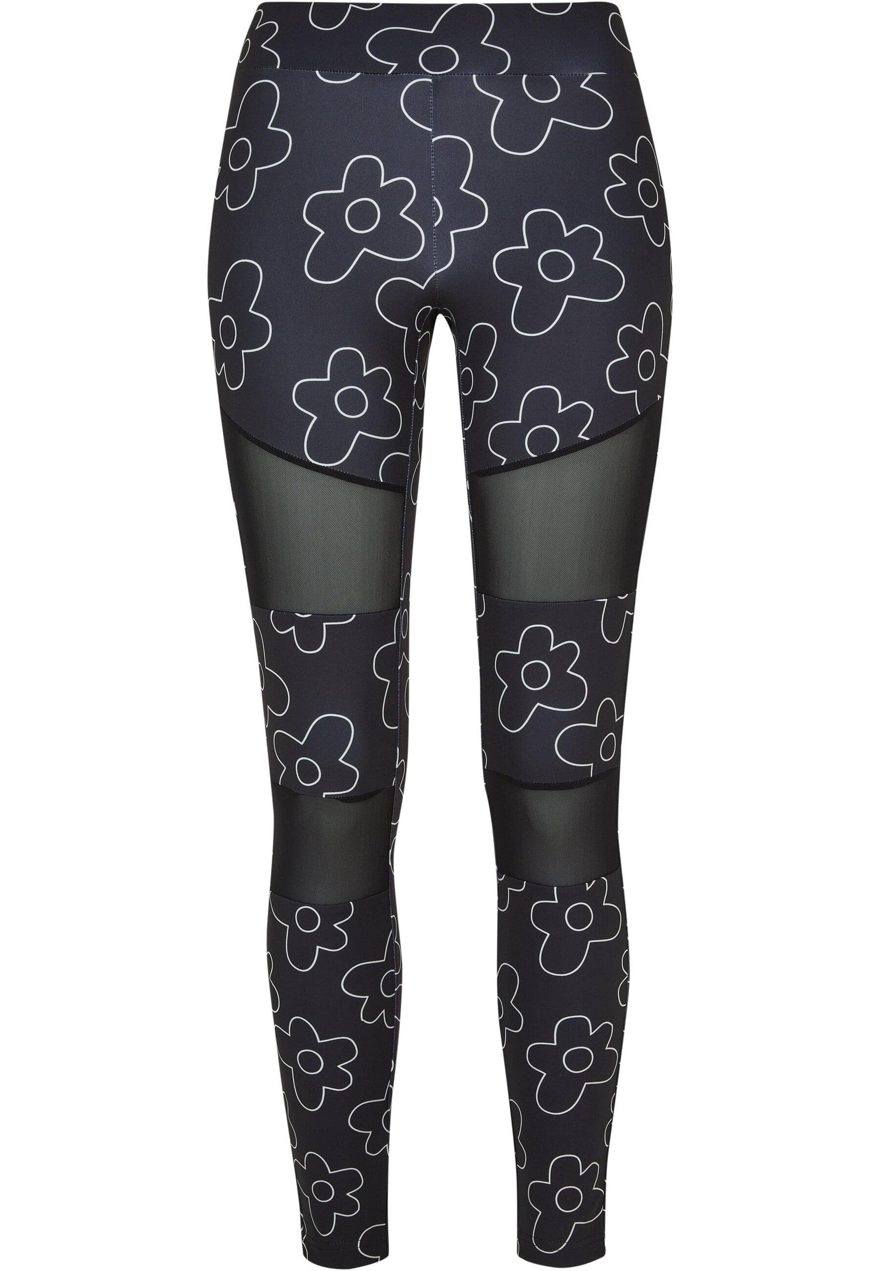 URBAN CLASSICS Leggings Urban Classics Damen Ladies Tech Mesh AOP Leggings (1-tlg)