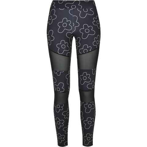 URBAN CLASSICS Leggings Urban Classics Damen Ladies Tech Mesh AOP Leggings (1-tlg)