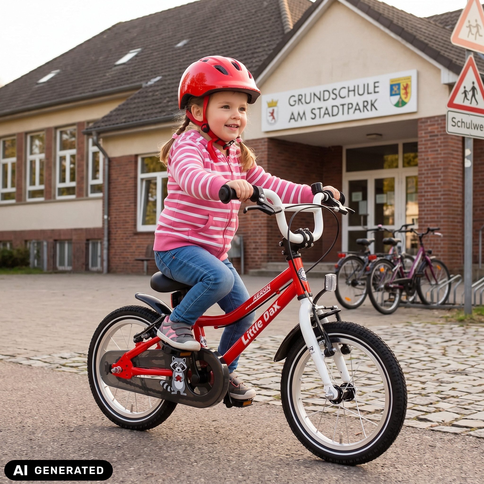 Bachtenkirch Kinderfahrrad Little Dax Fahrrad ab 3 Jahre leicht Jungen Mädchen 14 16 18 Zoll, Wählbar. Silber, Blau, Rot, 14 Zoll, 16 Zoll, 18 Zoll