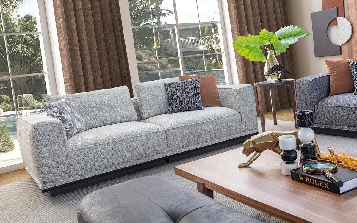 In Sofagarnitur Sessel Modern Möbel, 3+3+1 Sofa Relax Sessel Europe Sitzer Made JVmoebel Garnitur