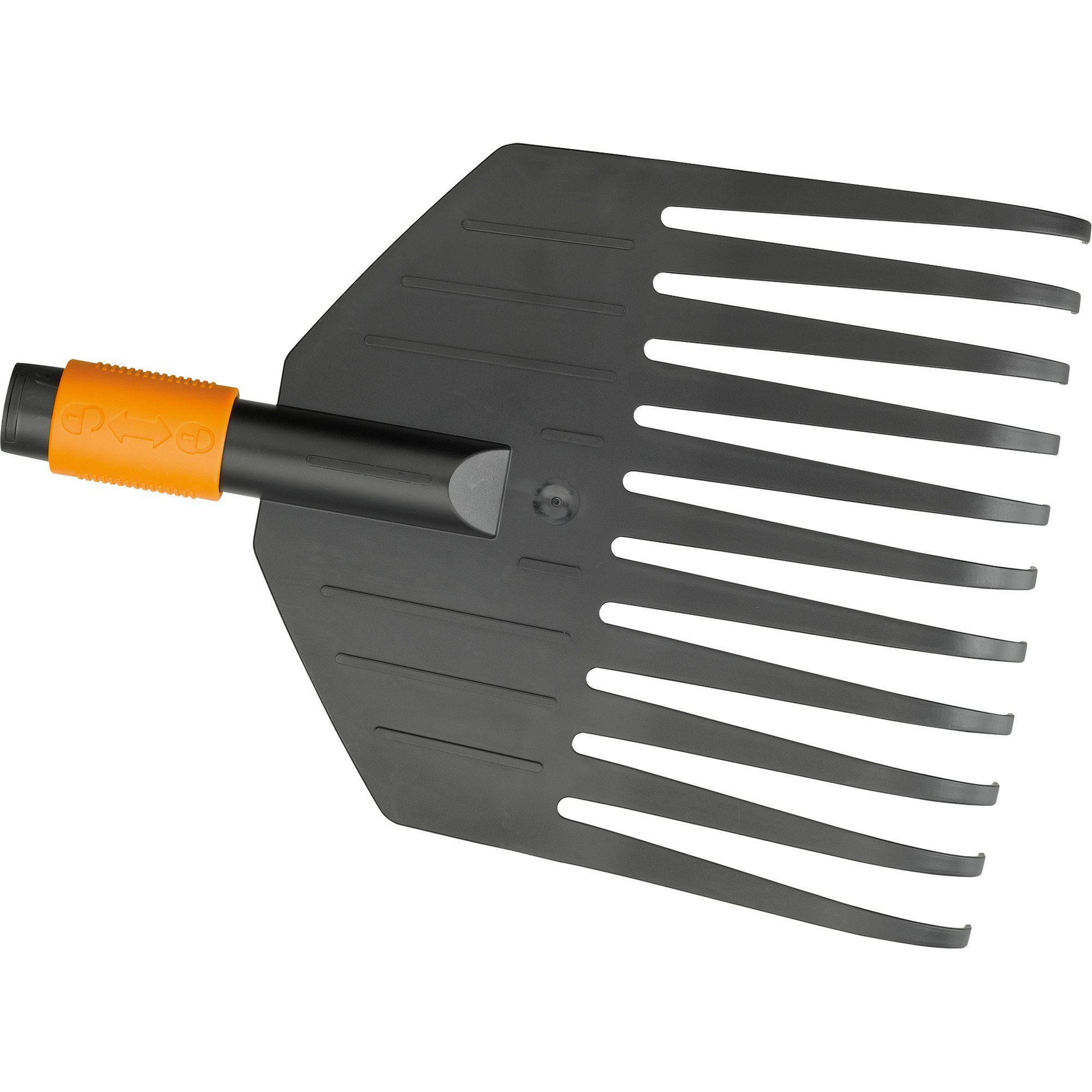 Fiskars Straßenbesen Fiskars QuikFit Laubbesen, klein, Besen, (22cm)