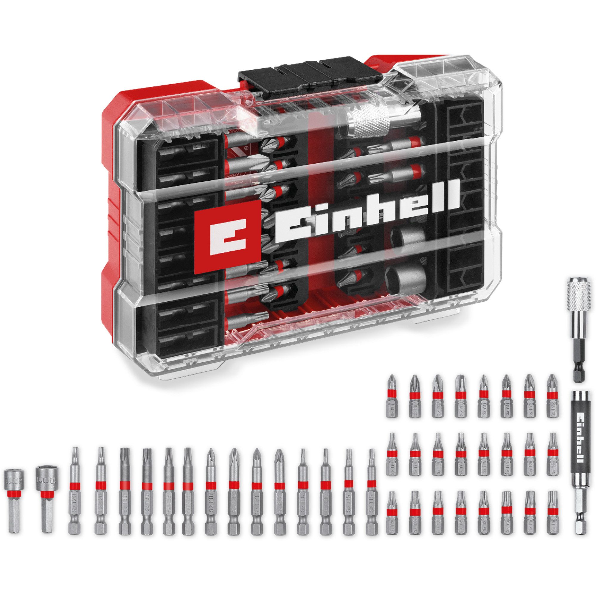 Einhell Steckschlüssel EINHELL Bit- und Magnetbithalter-Set in M-CASE