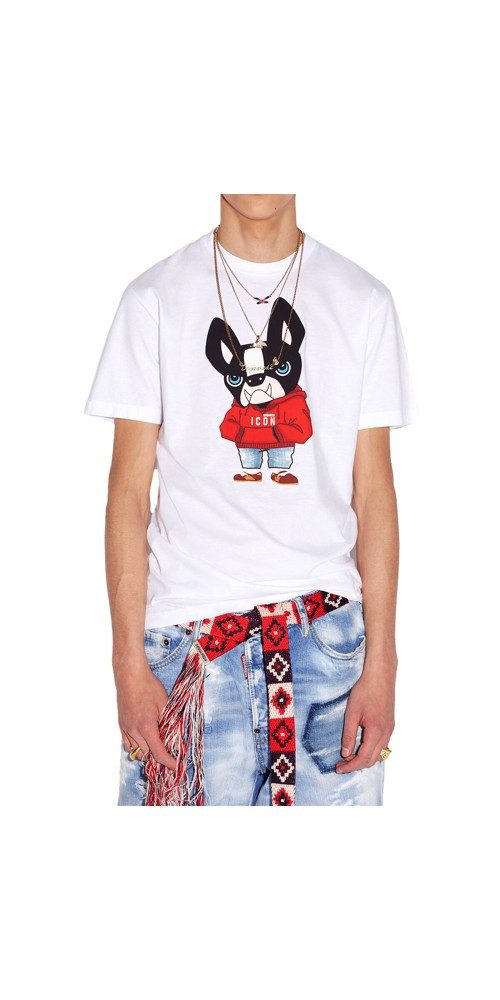 Dsquared2 Print-Shirt Dsquared2 Red Ciro Cool günstig online kaufen