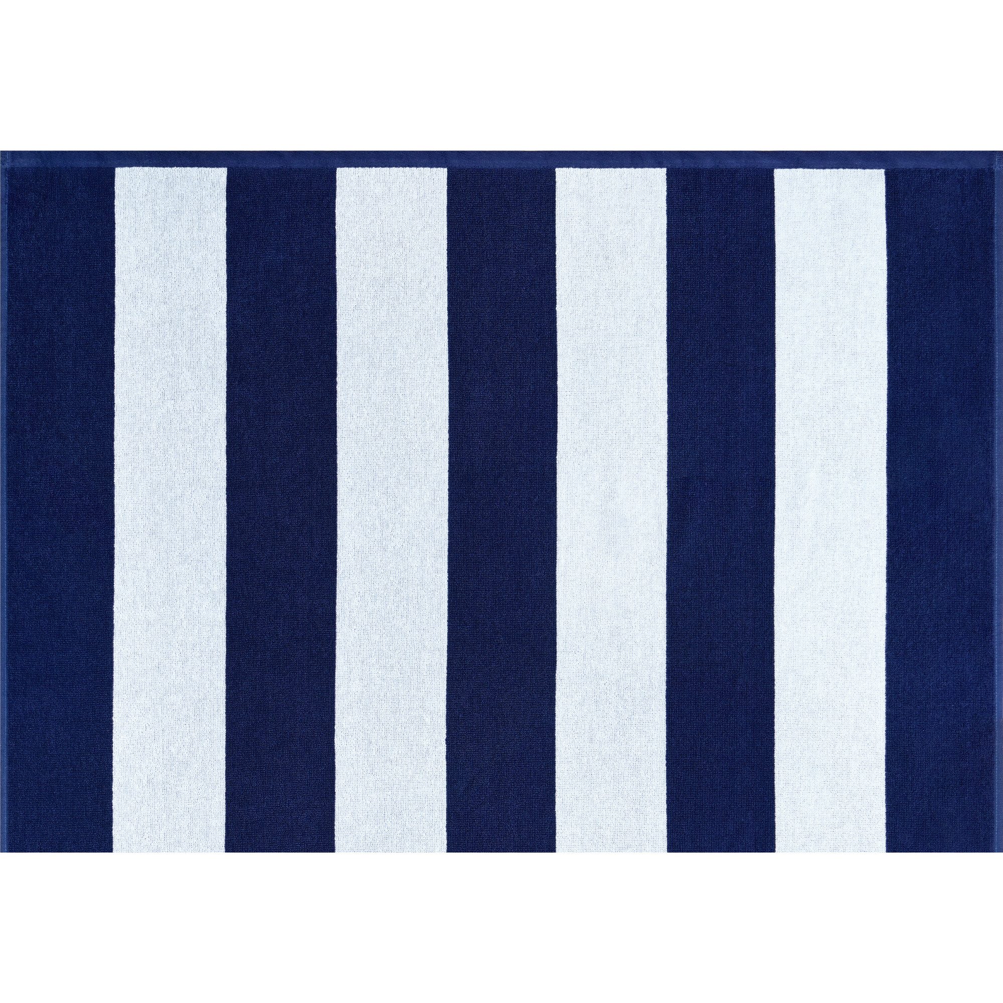 Cawö Home Strandtücher Beach Stripes 5582 Velours, 100% Baumwolle (1-St)